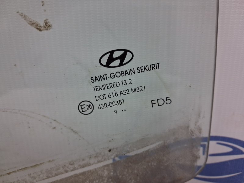 Стекло двери заднее левое Hyundai I30 2007-2012 834102L010 (Арт. 76997) Киев - изображение 2