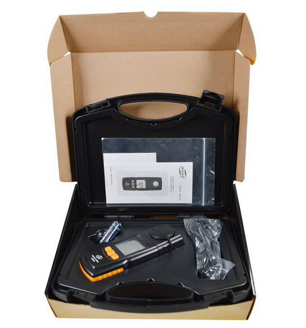 Измеритель освещенности люксметр + термометр, USB 200000 Lux BENETECH GM1020 Харків - зображення 7