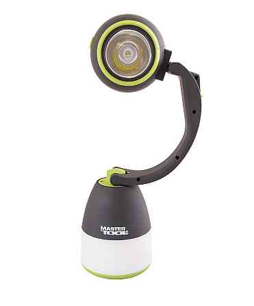 Фонарь MASTERTOOL 3в1 3 режима 160х130х85 мм LED+10xSMD LED 3xAA ABS 94-0805 Харків