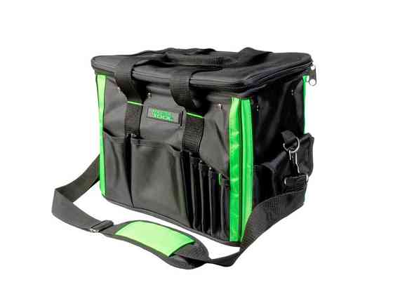 Сумка для инструментов MASTERTOOL 360х270х240 мм 23 кармана усиленное дно съемный ремешок 1680 DEN 7 Харків