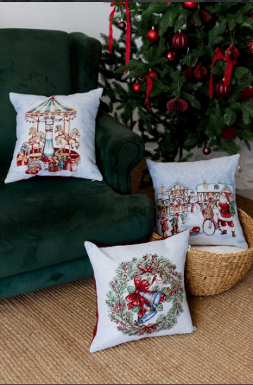 Новорічна подушка – красивий декор для створення святкової атмосфери. Одесса - изображение 3