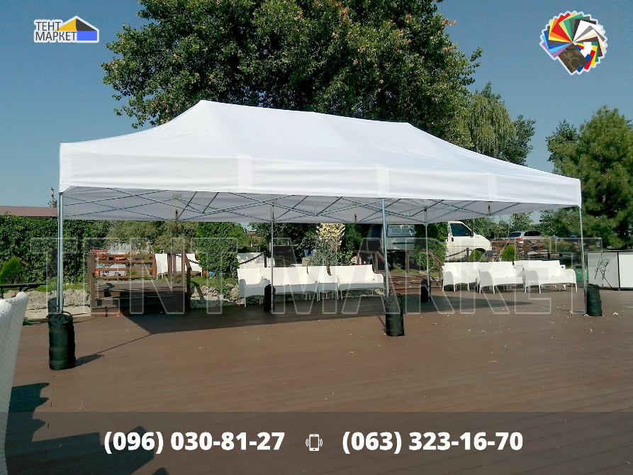 Шатер розсувний 8х4 розкладний намет трансформер. Розсувні Шатри палатки Виготовлення Пошиття Продаж Запоріжжя - зображення 6