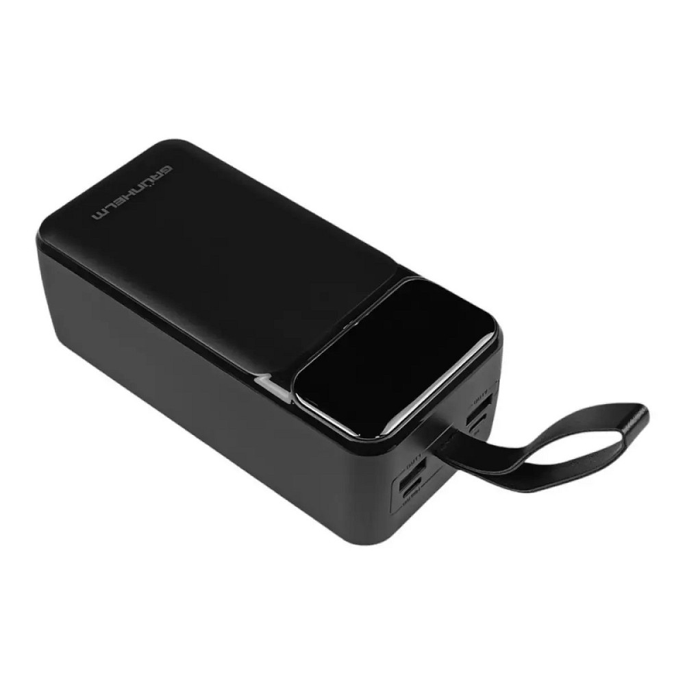 Повербанк Power bank Grunhelm GP-40BQC 40000 mAh черный Киев - изображение 4