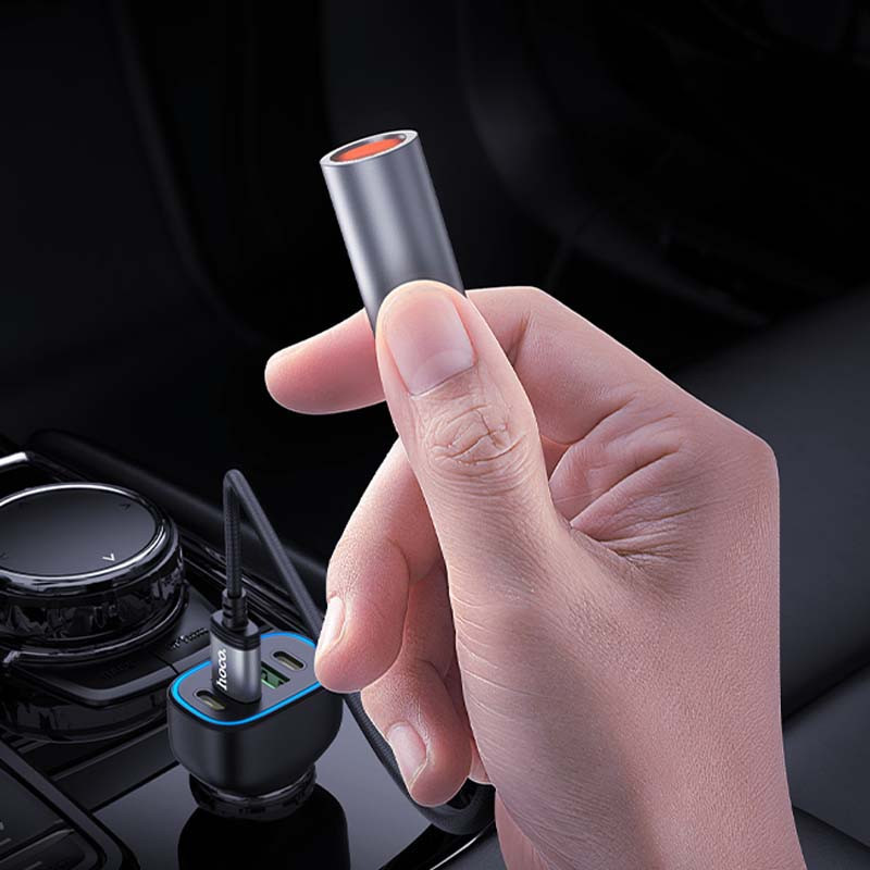 Портативный прикуриватель зажигалка Hoco UA30 USB Херсон - зображення 4