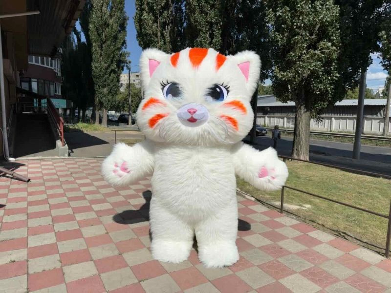 Аниматорский костюм надувной - ходячий щит бренда 240 см 4 часа работы Київ - зображення 3