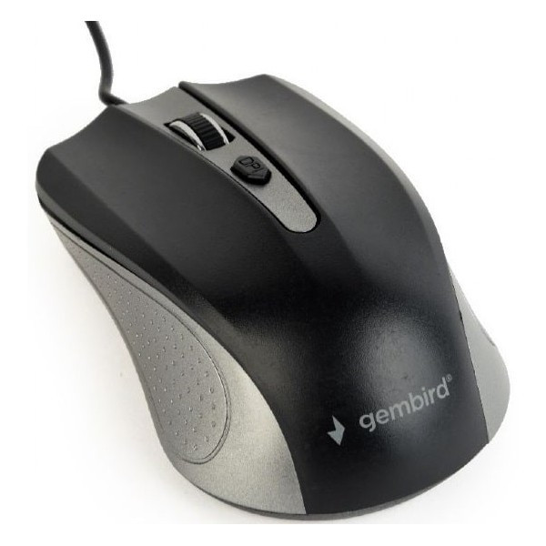 Мишка GEMBIRD MUS-4B-01-GB USB Black/Grey (Код товару:11502) Харьков - изображение 2