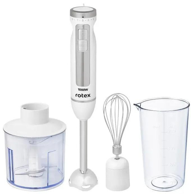 Блендер погружной Rotex MasterPower RTB-1040-W 1000 Вт Киев - изображение 1