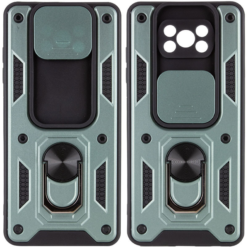 Ударопрочный чехол Camshield Serge Ring для Xiaomi Poco X3 NFC / Poco X3 Pro Херсон - зображення 1