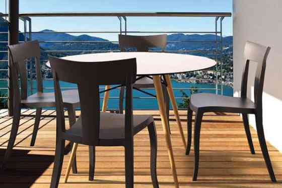 Стул Papatya TORO-S черный Киев