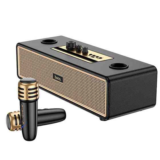 Bluetooth Колонка Hoco BS63 Graceful + два микрофона Херсон