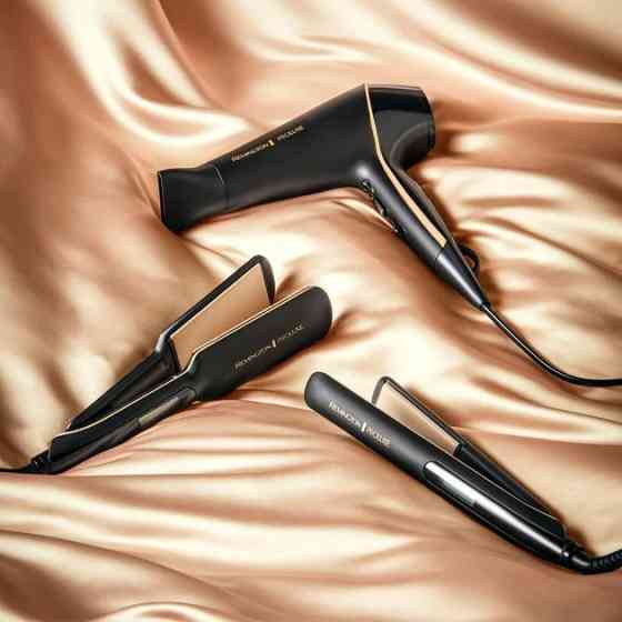 Выпрямитель для волос Remington PROluxe Midnight Wide Plate Straightener S9150B черный Київ