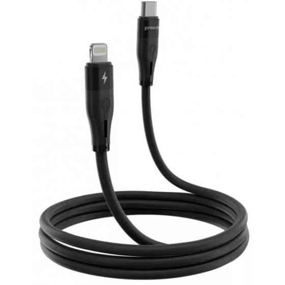 Кабель Proove Soft Silicone Type-C to Lightning 27W 1m Black (CCSO27002101) (Код товару:38307) Харків