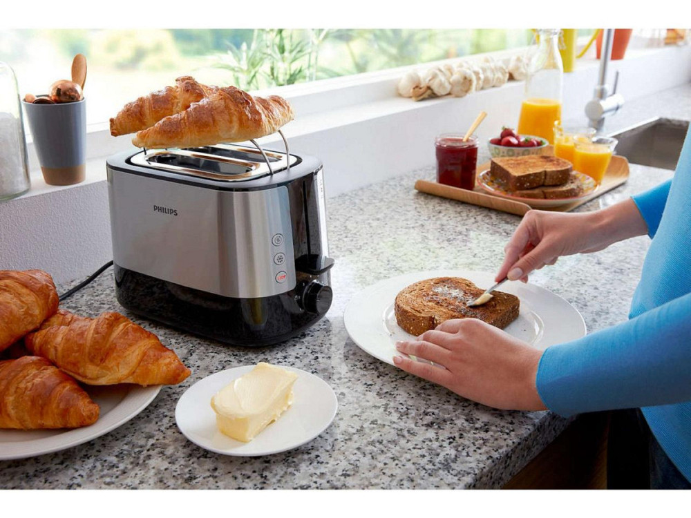 Тостер Philips Viva СolleСtion HD2637-90 860-1050 Вт Киев - изображение 4