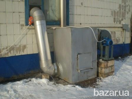 Воздушное отопление малярных помещений на дровах от производителя Кременчуг - изображение 3