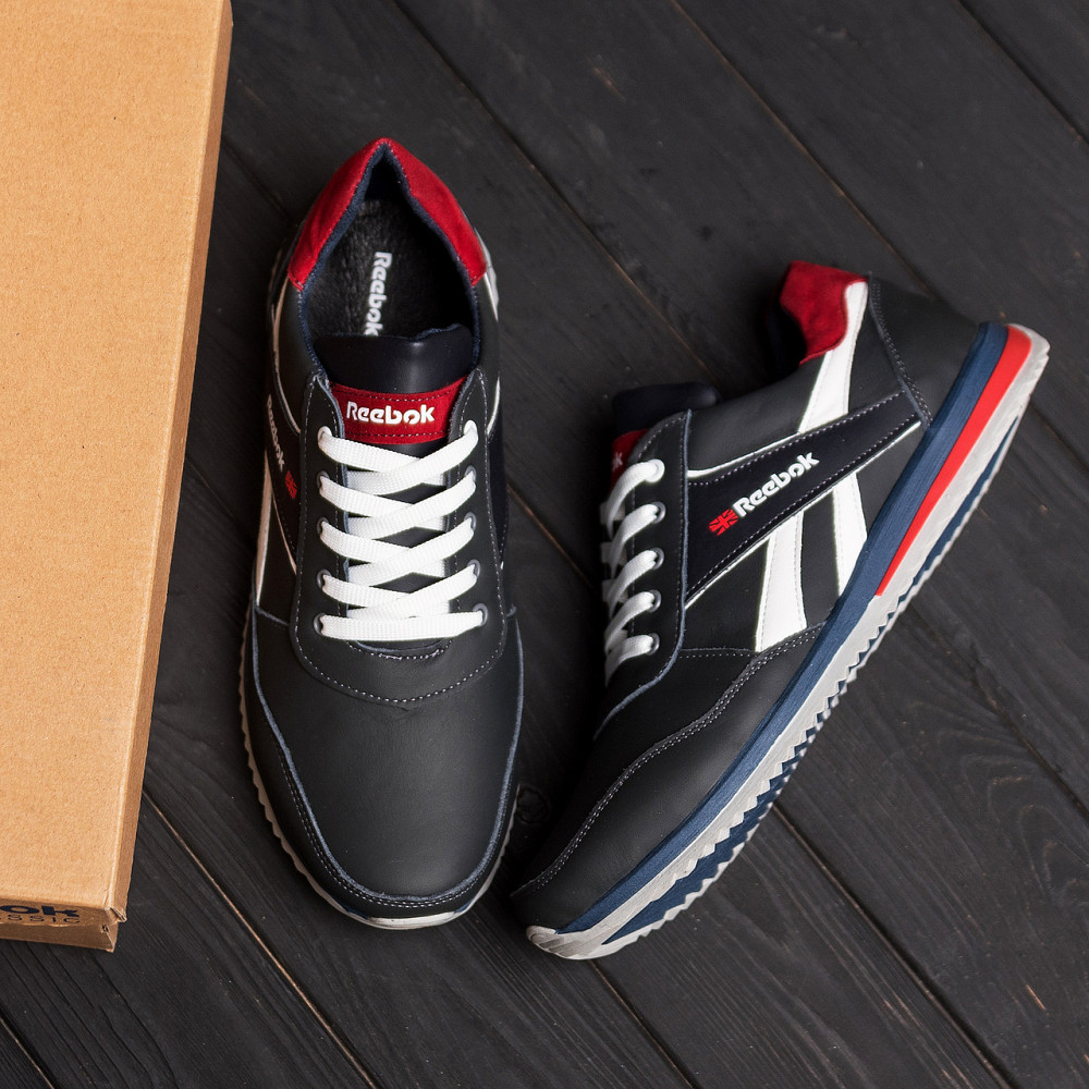 Мужские кожаные кроссовки Anser  NS blue Київ - зображення 8