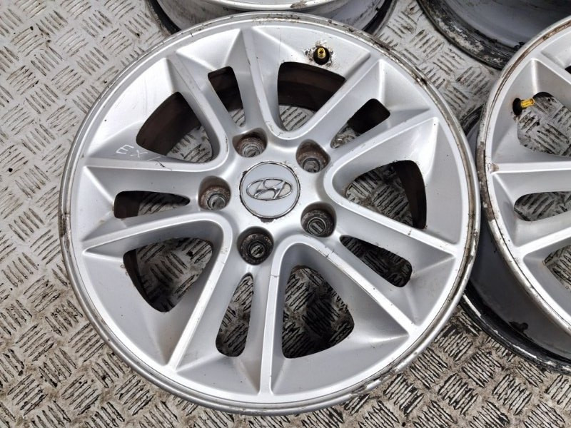 Диски титан комплект R15 Hyundai I30 GD 1.6 DIESEL D4FB 2011 (б/у) Київ - зображення 4