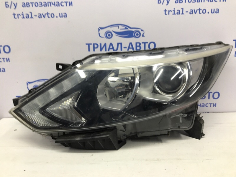 Фара левая галоген Nissan Qashqai J11 1.5 DIESEL K9K 2013 (б/у) Киев - изображение 1
