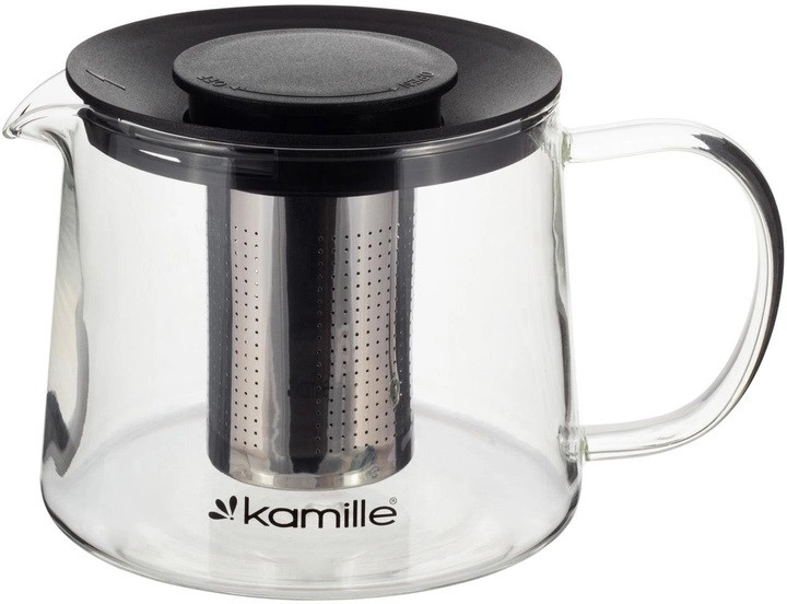 Заварник Kamille KM-0776L 1500 мл прозорий Київ - зображення 1