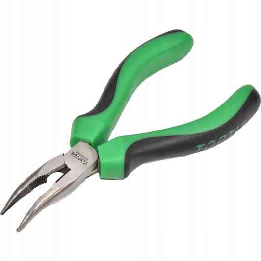 Плоскогубцы удлинённые изогнутые 150 мм 6" TOPTUL DFBA2206 Харків