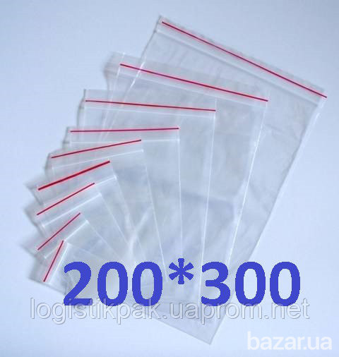 Пакет Зиплок 200x300 Харків - зображення 1