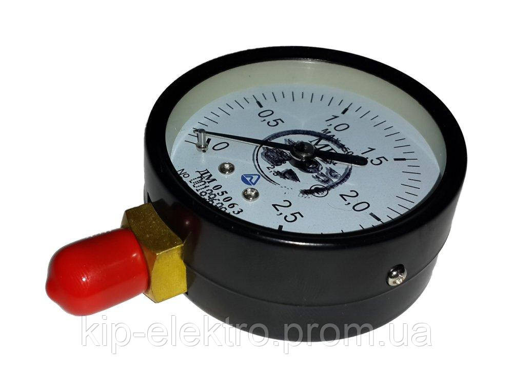 Манометр показывающий ДМ 05063 (ДМ05063, ДМ-05063, ДМ 05-01, ДМ 05) - радиальный штуцер (РШ) Київ - зображення 6