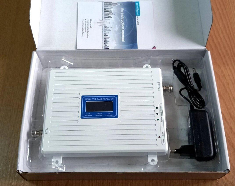 Усилитель мобильного сигнала трехдиапазонный KD-2065-GWL 900/2100/2600 МГц, 500-600 кв. м. Дніпро - зображення 12