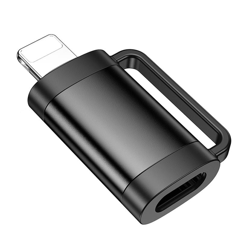 Переходник Hoco UA31B OTG Lightning male to Type-C female Херсон - изображение 3