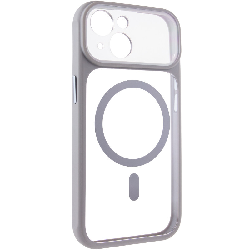 Чехол TPU+PC GETMAN Moon Clear with MagSafe для Apple iPhone 13 (6.1") Херсон - зображення 2