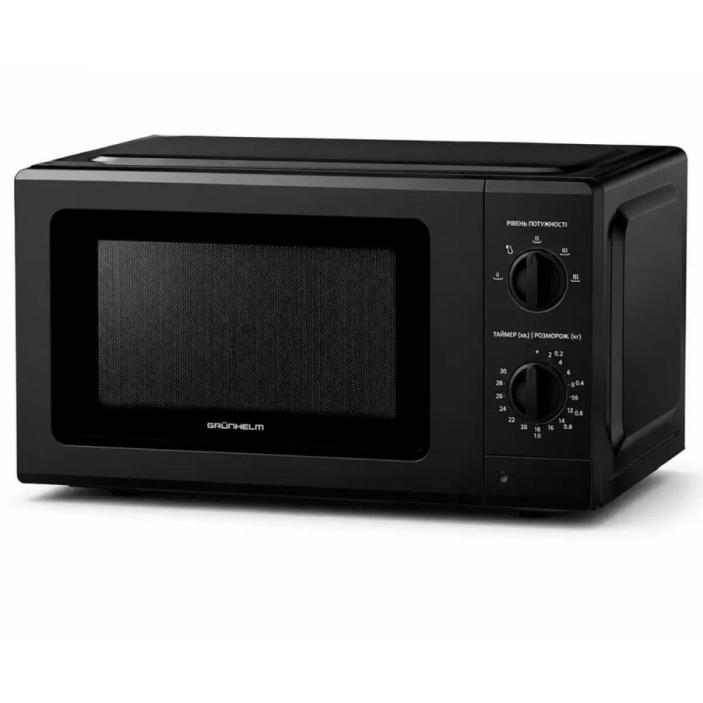 Микроволновая печь Grunhelm 20MX715-B 700 Вт 20 л черная Київ - зображення 1