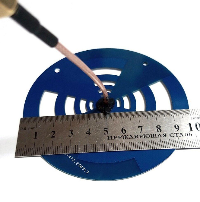 UWB антенна 550MHz-7GHz 3dBi, до 20W, линейная поляризация, SMA-male (10914) Дніпро - зображення 8