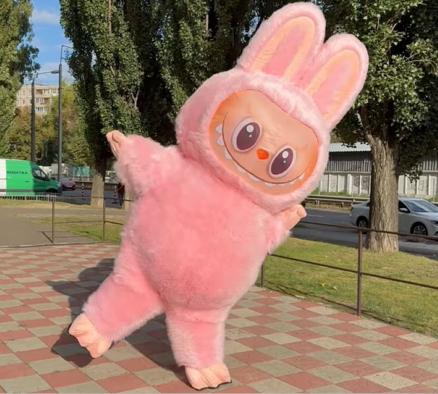 Надувной костюм Лабуба с вентилятором для продвижения бизнеса Київ - зображення 1