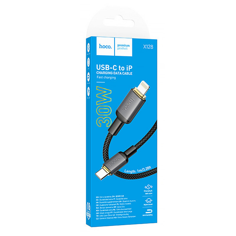 Дата кабель Hoco X128 Benefit Type-C to Lightning 30W (1m) Херсон - изображение 2