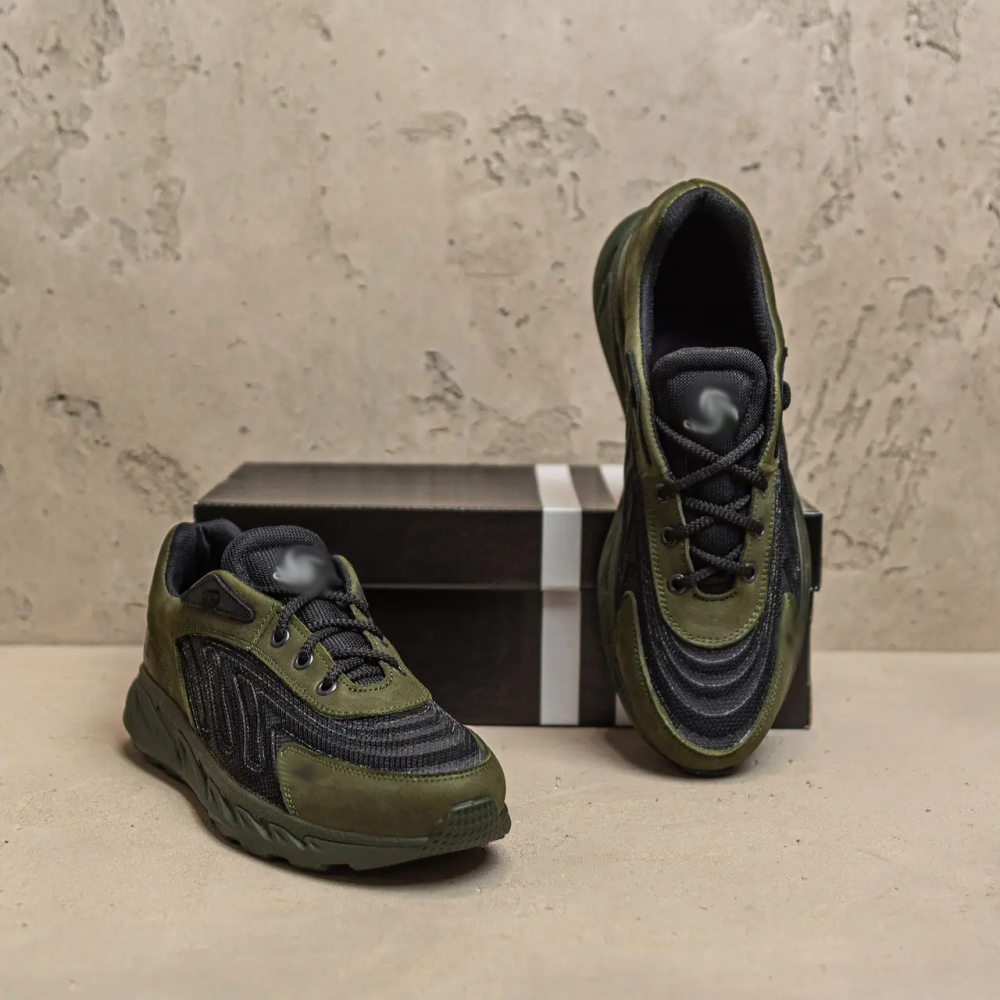 Мужские летние кроссовки сетка  Ozelia Green Київ - зображення 5