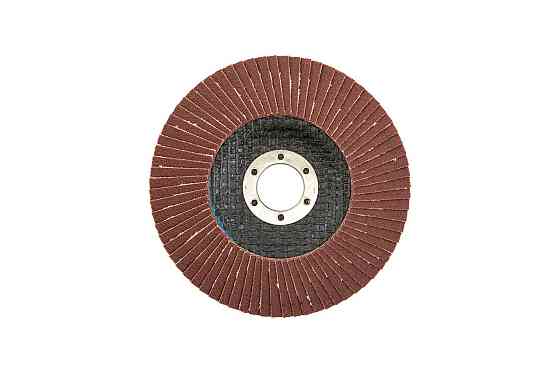 Диск шлифовальный лепестковый MASTERTOOL Т27 зерно 120 125×22 мм 08-2212 Харьков