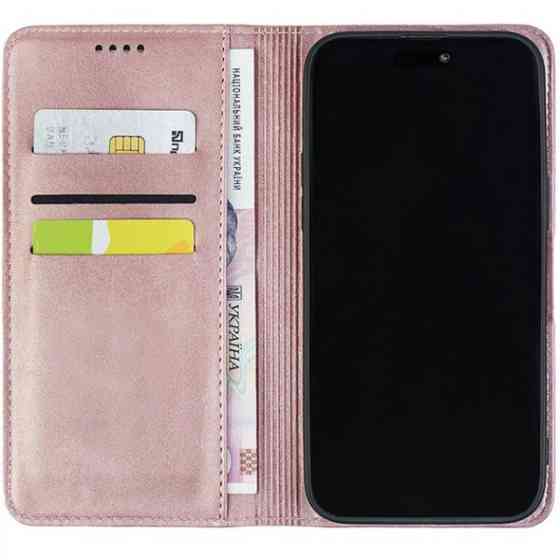 BoxFace  Чохол-книжка Crazy Horse Clasic для Xiaomi Redmi Note 17 Rose Gold (Strong) Харьков