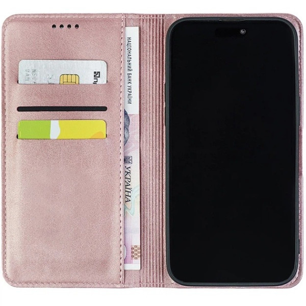 BoxFace  Чохол-книжка Crazy Horse Clasic для Xiaomi Redmi Note 17 Rose Gold (Strong) Харьков - изображение 3