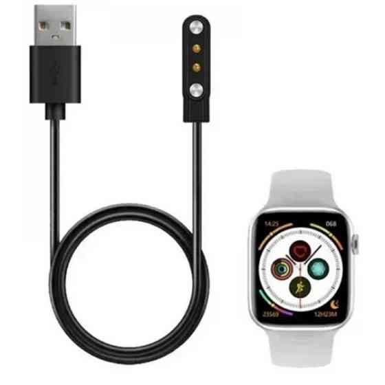 DM Зарядний кабель для смарт-годинників W26+ 2.5 - 3.0mm Black Харків