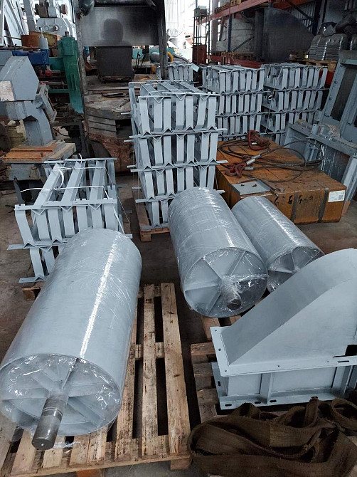 Ролик конвейерный 89 х 1400  , ролики ленточного транспортера Киев - изображение 7