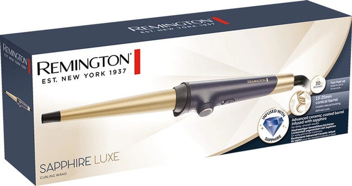 Плойка для волос Remington Sapphire Luxe Curling Wand CI5805 39 Вт синяя Київ - зображення 9