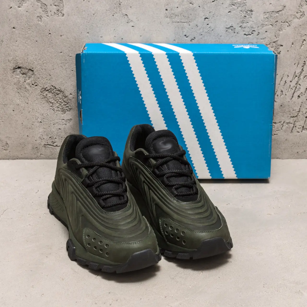 Мужские кожаные кроссовки Originals Ozelia Green Киев - изображение 6