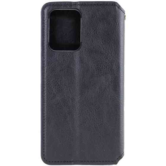 Кожаный чехол-книжка GETMAN Cubic (PU) для Motorola Moto G67 / G77 Херсон