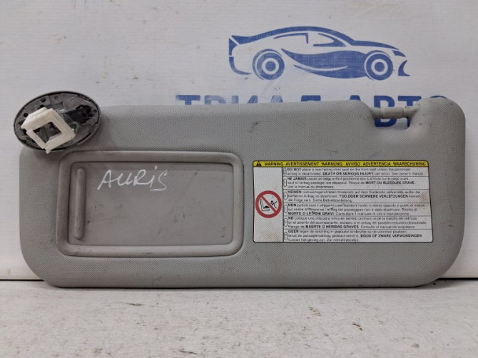 Козырек солнцезащитный левый Toyota Auris E150 1.6 БЕНЗИН 1ZRFAE 2006 (б/у) Київ - зображення 1