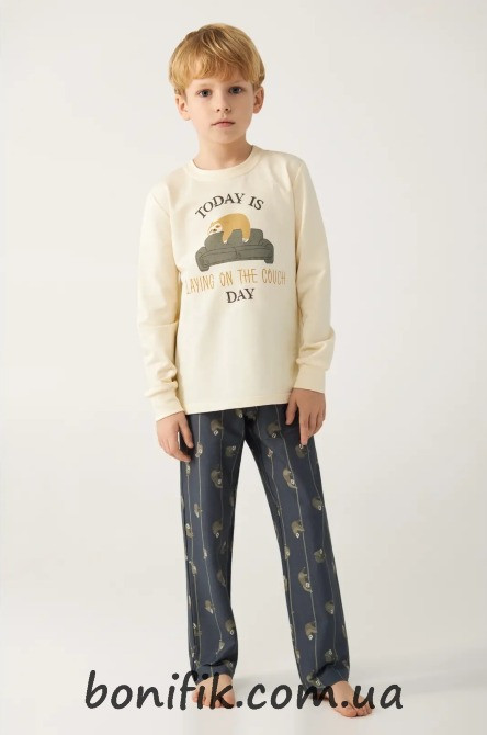 Детская пижама для мальчиков "Couch Day" (арт. CDP 0681/01/01/1) Кривий Ріг - зображення 1