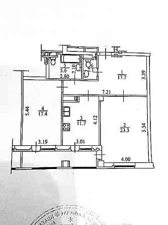 продажа 2-к квартира Киев, Дарницкий, 140000 $ Киев