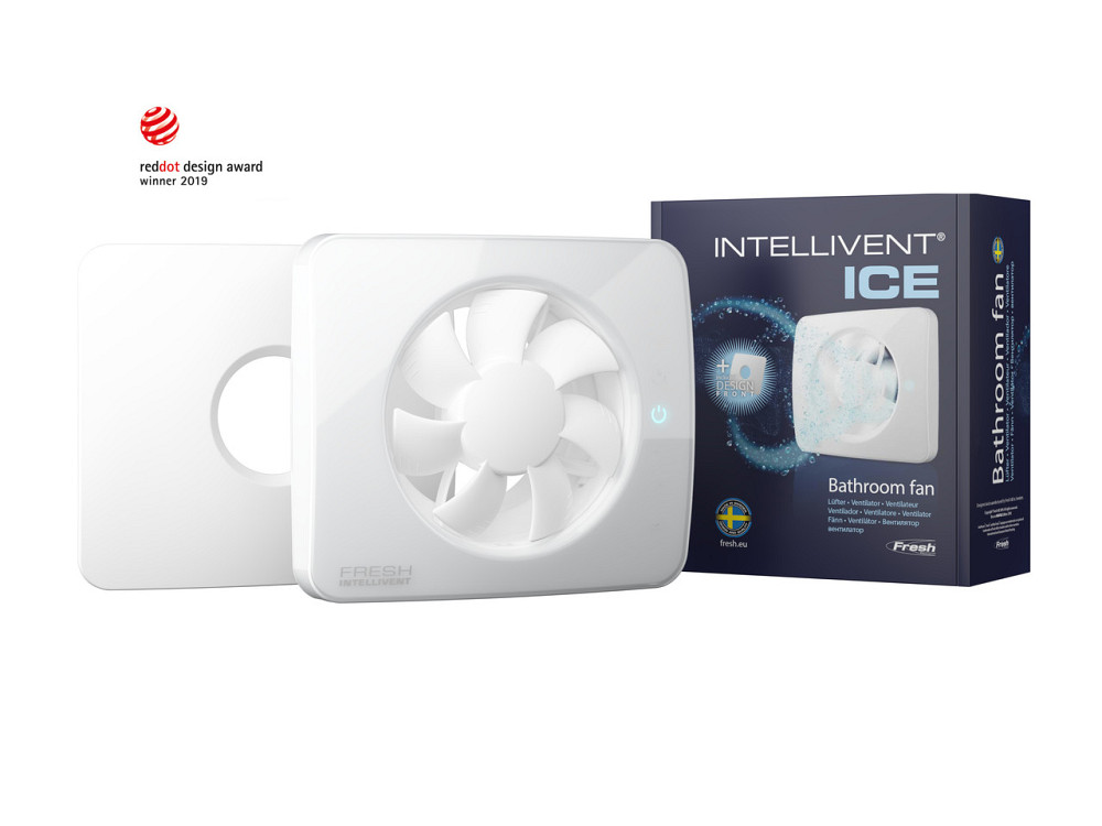 Умный вытяжной вентилятор Intellivent ICE FRESH для ванной комнаты SMART (управление смартфоном) Київ - зображення 11
