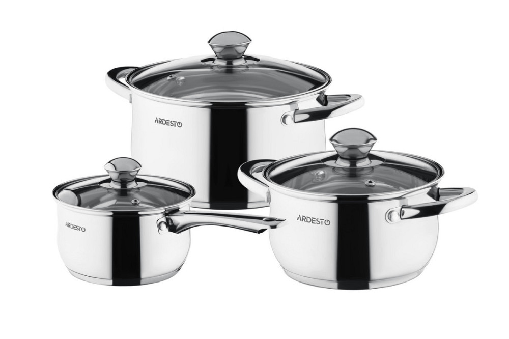 Набір посуду Ardesto Gemini Gourmet AR-1906-PS 6 предметів Київ - зображення 1