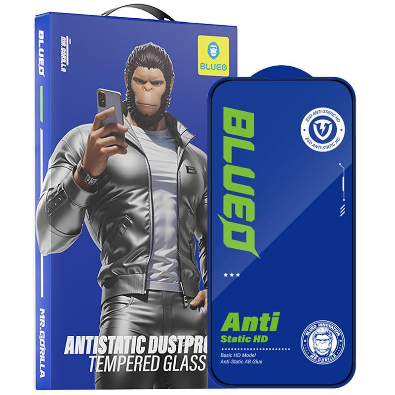 Защитное 2.5D стекло Blueo Full Cover HD для Apple iPhone 15 / 16 (6.1") Херсон - зображення 9