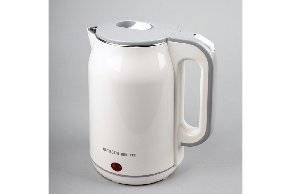 Электрочайник Grunhelm EKS-1864SW 1.8 л белый Київ - зображення 2