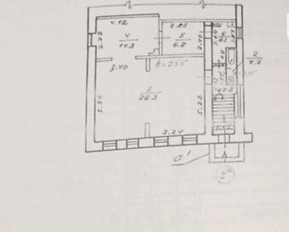 Продам. Помещение под магазин, офис 67,4 м.кв. 2/2, ул.Короленка Дніпро - зображення 11