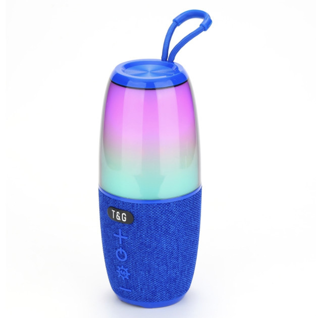Колонка портативная Bluetooth T&G TG644 blue синяя Київ - зображення 3